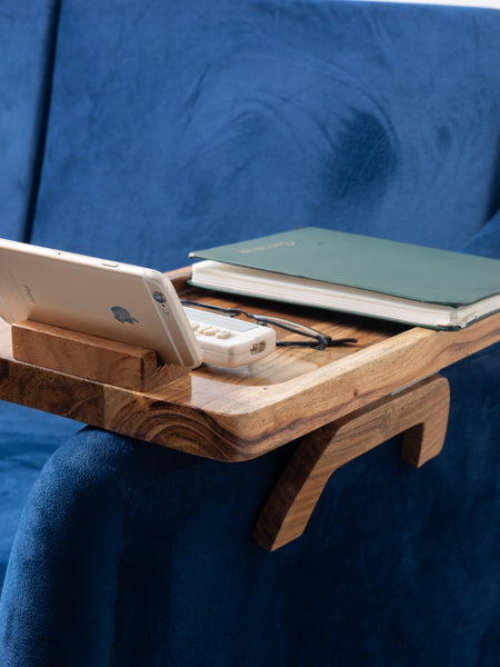 Acacia Sofa Tray Oragnizer