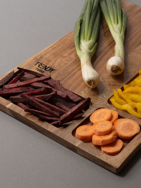 Acacia Chopping board - 4 Compartment