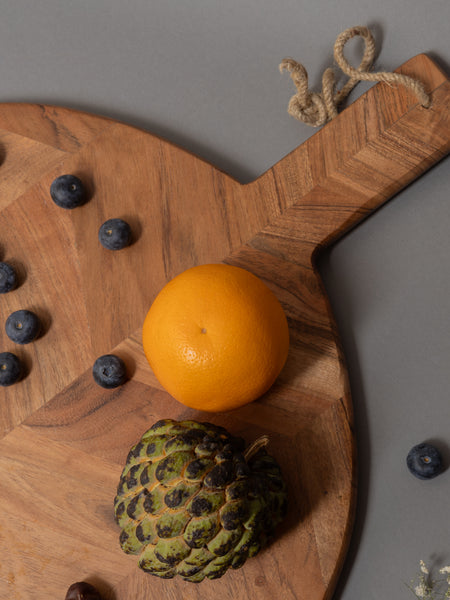 Serving Board Cum Round Chopping Board