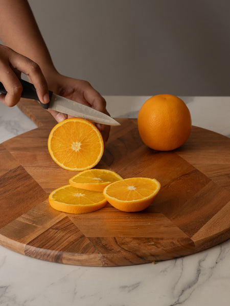 Serving Board Cum Round Chopping Board
