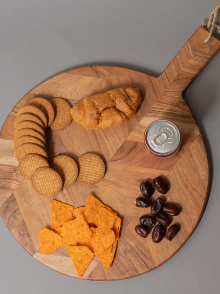 Serving Board Cum Round Chopping Board