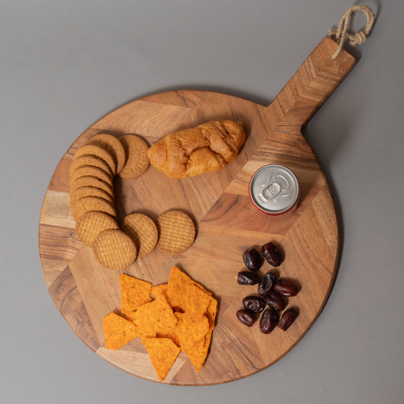 Serving Board Cum Round Chopping Board