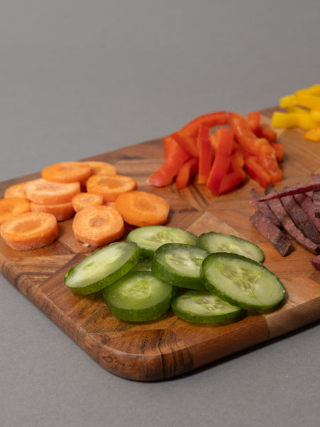 Multi-Wood Chopping board cum Serving board