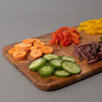 Multi-Wood Chopping board cum Serving board