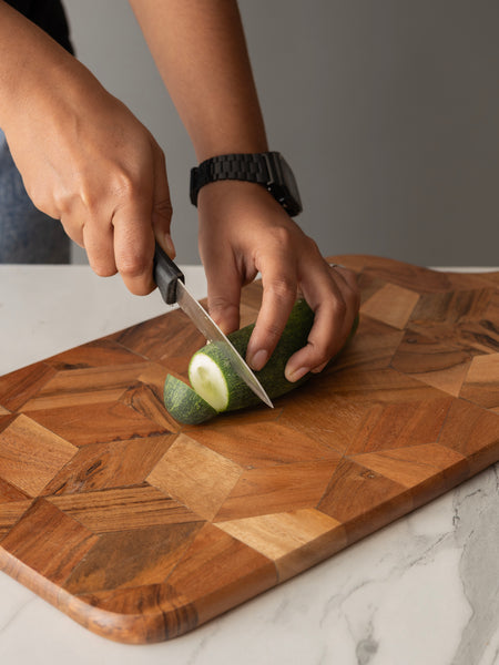 Multi-Wood Chopping board cum Serving board