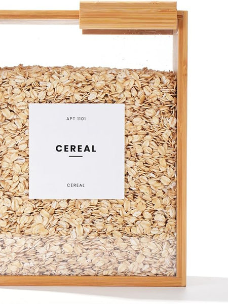 Wooden Cereal Storage Box for kitchen