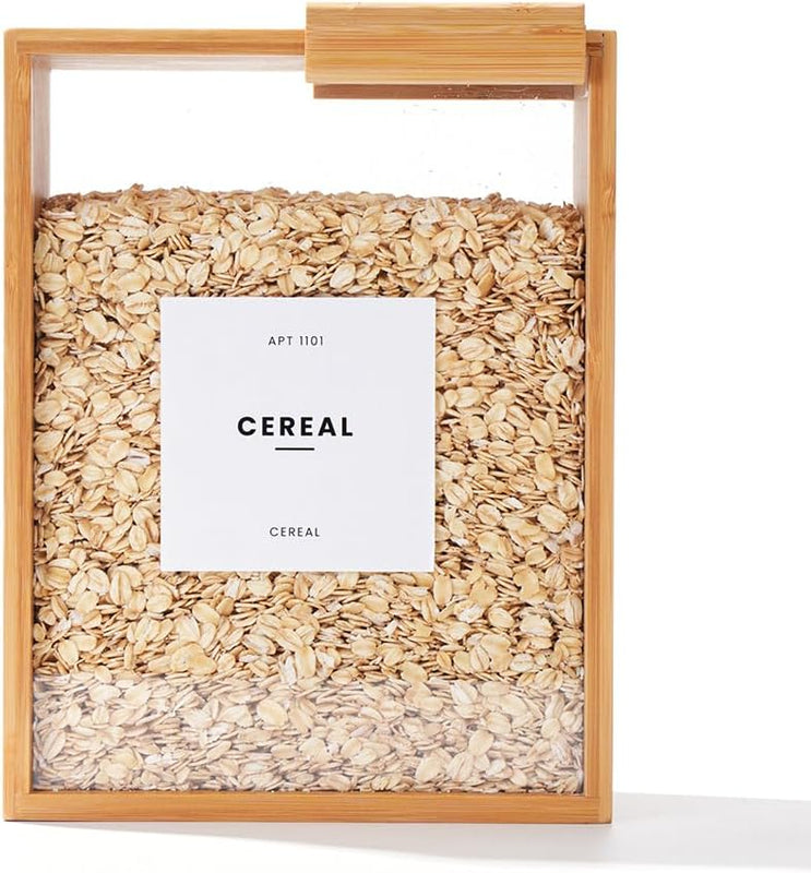 Wooden Cereal Storage Box for kitchen