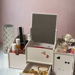 Square mirror Cosmetic Box - Large