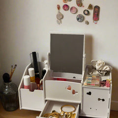 Square mirror Cosmetic Box - Large