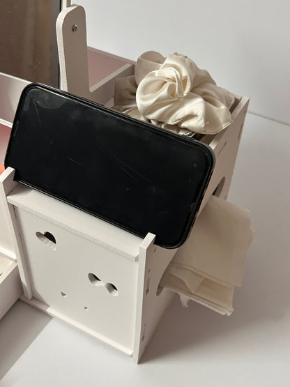 Square mirror Cosmetic Box - Large